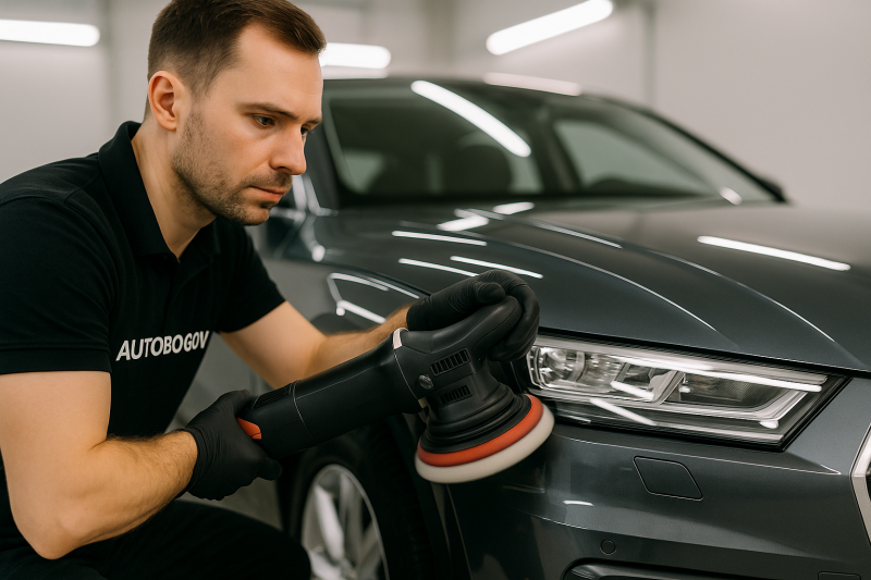 Почему важно полировать новый автомобиль.